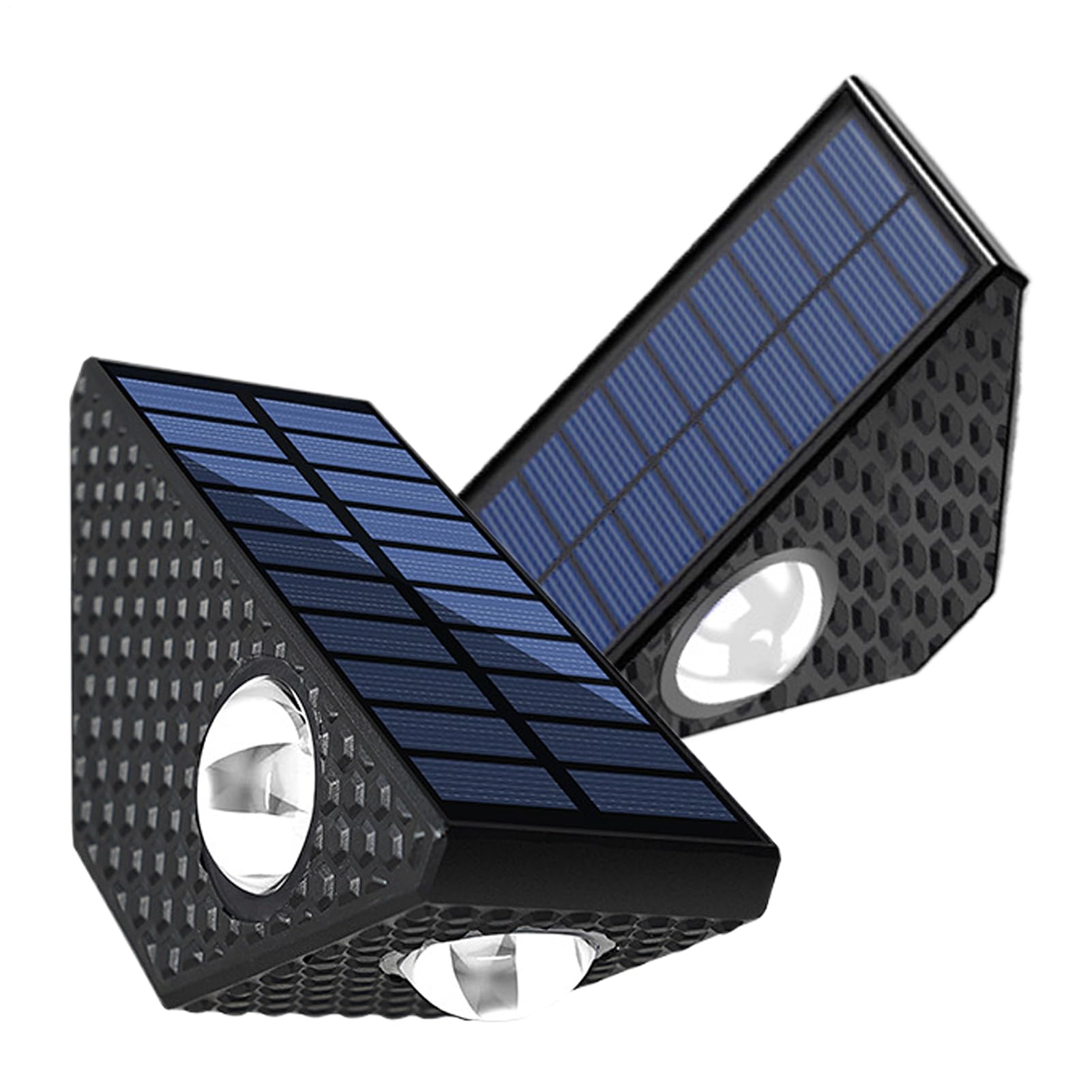 Lámparas de pared solares para exteriores con apliques impermeables pack de 2 para jardín 8