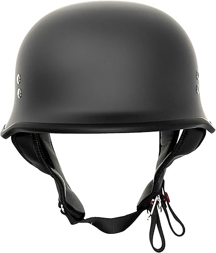 Miniatura 2 de Outlaw Helmets T99 Casco de motocicleta de estilo alemán para hombres y mujeres, aprobado por DOT, unisex, para adultos, para moto, scooter, ATV UTV