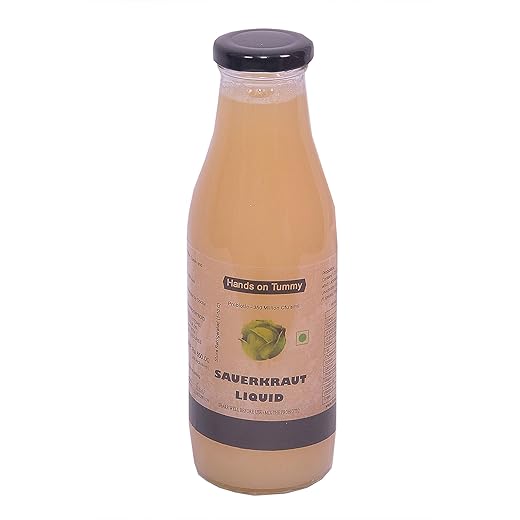Hands on Tummy - Sauerkraut Liquid (Juice) (500 ML) - Probiotic - Organic