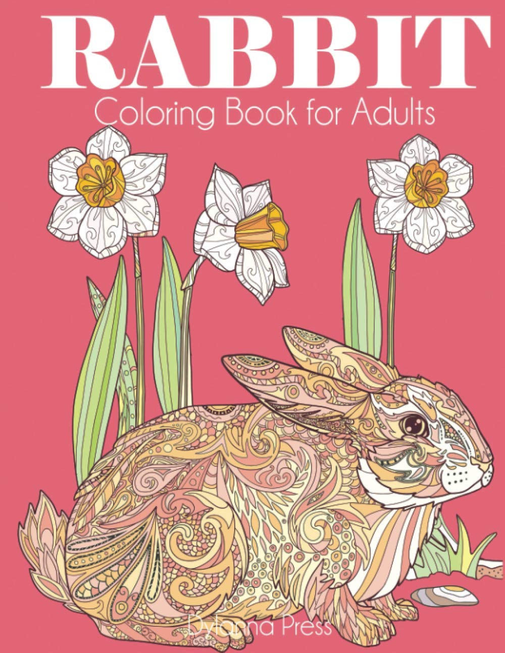 Rabbit Coloring Book for Adults: Relaxing Bunny Designs