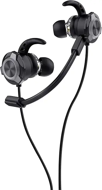 Trust GXT 406 Pine In Ear Kopfhörer mit Kabel Nintendo Switch PS5 PS4 Xbox Tablet PC, 3.5mm Gaming Ohrhörer mit Mikrofon, Inline Steuerung, Kabelgebundene Earbuds mit Hartschalenetui, Schwarz