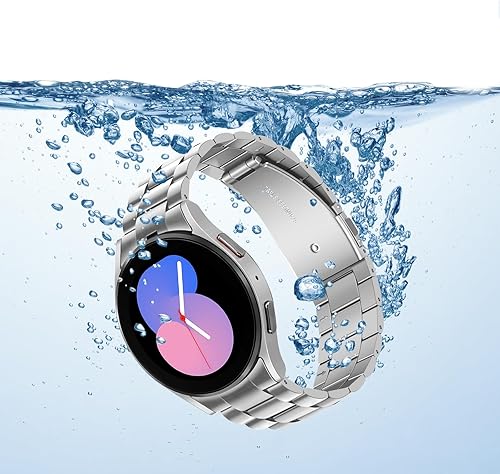 Miniatura 4 de Anlinser Correas sin brechas compatibles con Samsung Galaxy Watch 654 Band de 1.575 pulgadas, 1.732 pulgadas, Watch 6 Classic Band 1.732 pulgadas,