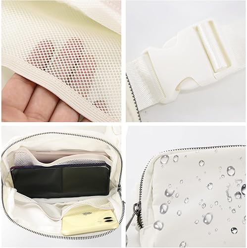 Miniatura 5 de Mini bolsa de cinturón con correa ajustable, pequeña bolsa de cintura con 1 bola para entrenamiento, correr, viajar, senderismo para hombre o mujer,