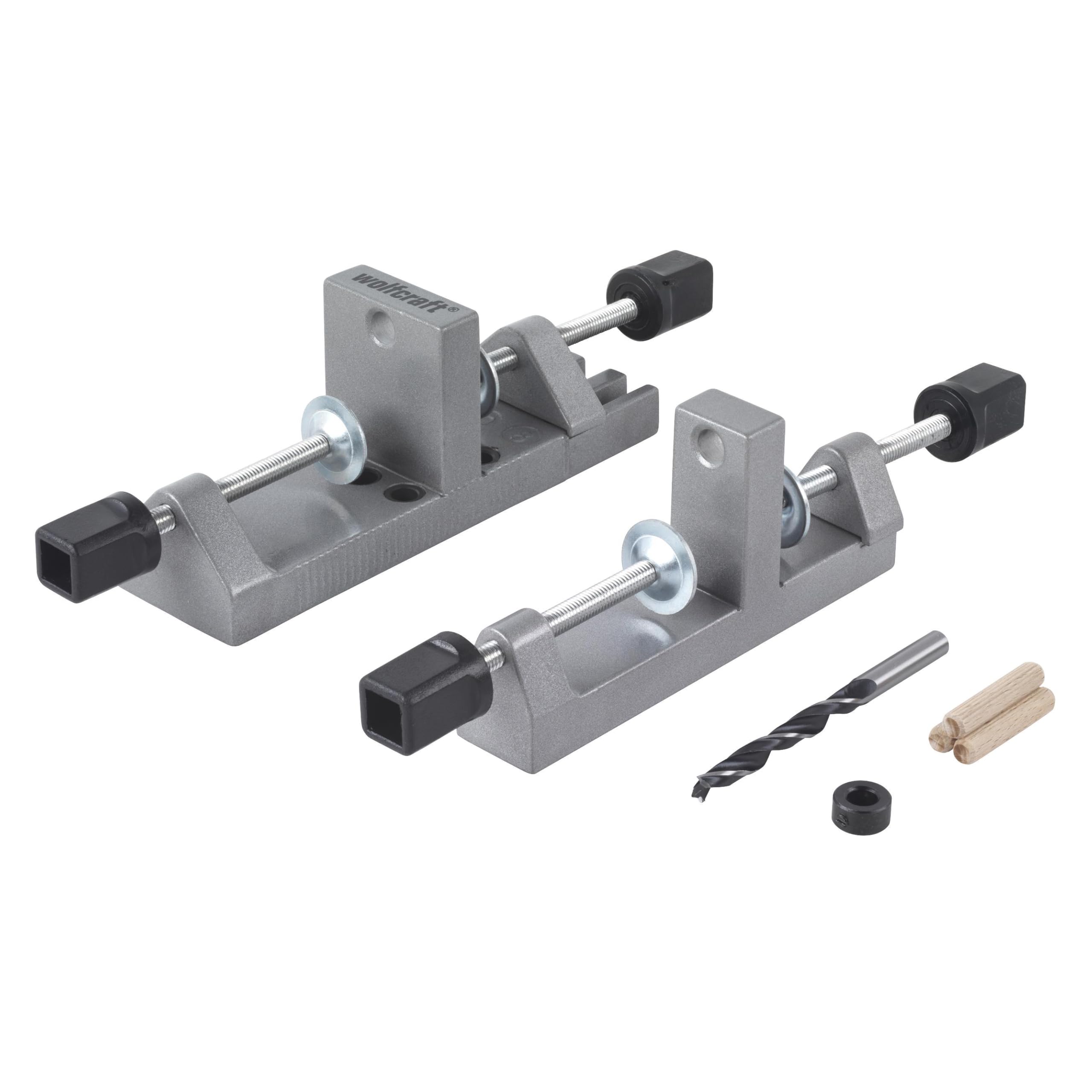 wolfcraft 3750000 - Chevilleur Universel pour Assemblage Bois - Diamètre 6, 8 et 10 mm