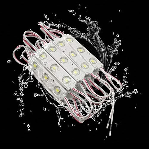 Vista 34 de LED Module, 100pcs 49.8 Ft 5730 SMD 150LM Per LED Module IP65 Waterproof Decorative Light for Advertising Signs with Tape Adhesive Backside