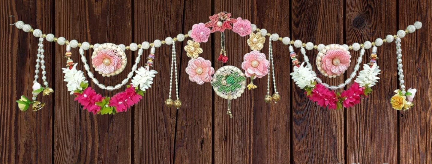 HEGiENES DECORS Handicraft Bandarwal Home Decor Door Toran for Home Hangings Decoration and Office Decoration (VC-21) (B0C74QVRTB) Amazon Price History, Amazon Price Tracker