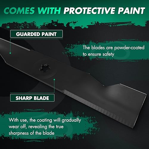 Miniatura 3 de SCITOO Lawn Mower Blade, 48 inches Blades Compatible for Ariens 21547939 for AYP 173920, 180054, 512258301, 532180054, 539107519 for Craftsman 24679