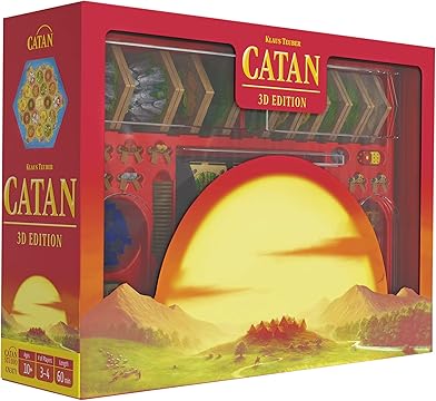 カタン　3D CATAN goes 3D in this new deluxe set and you'll never settle