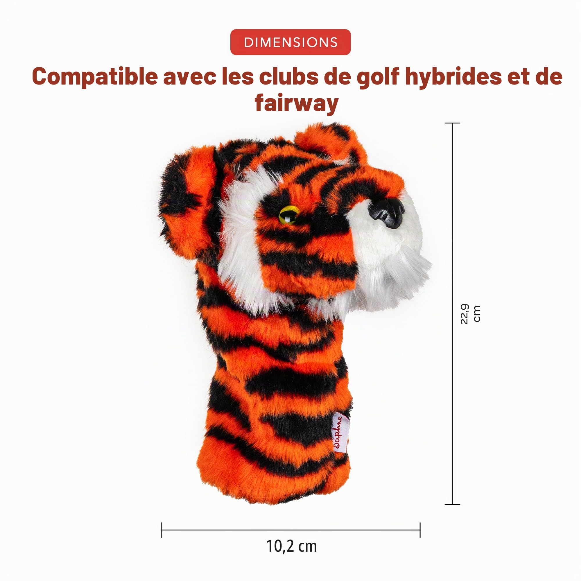Daphne's Couvre-club hybride fantaisie Tigre