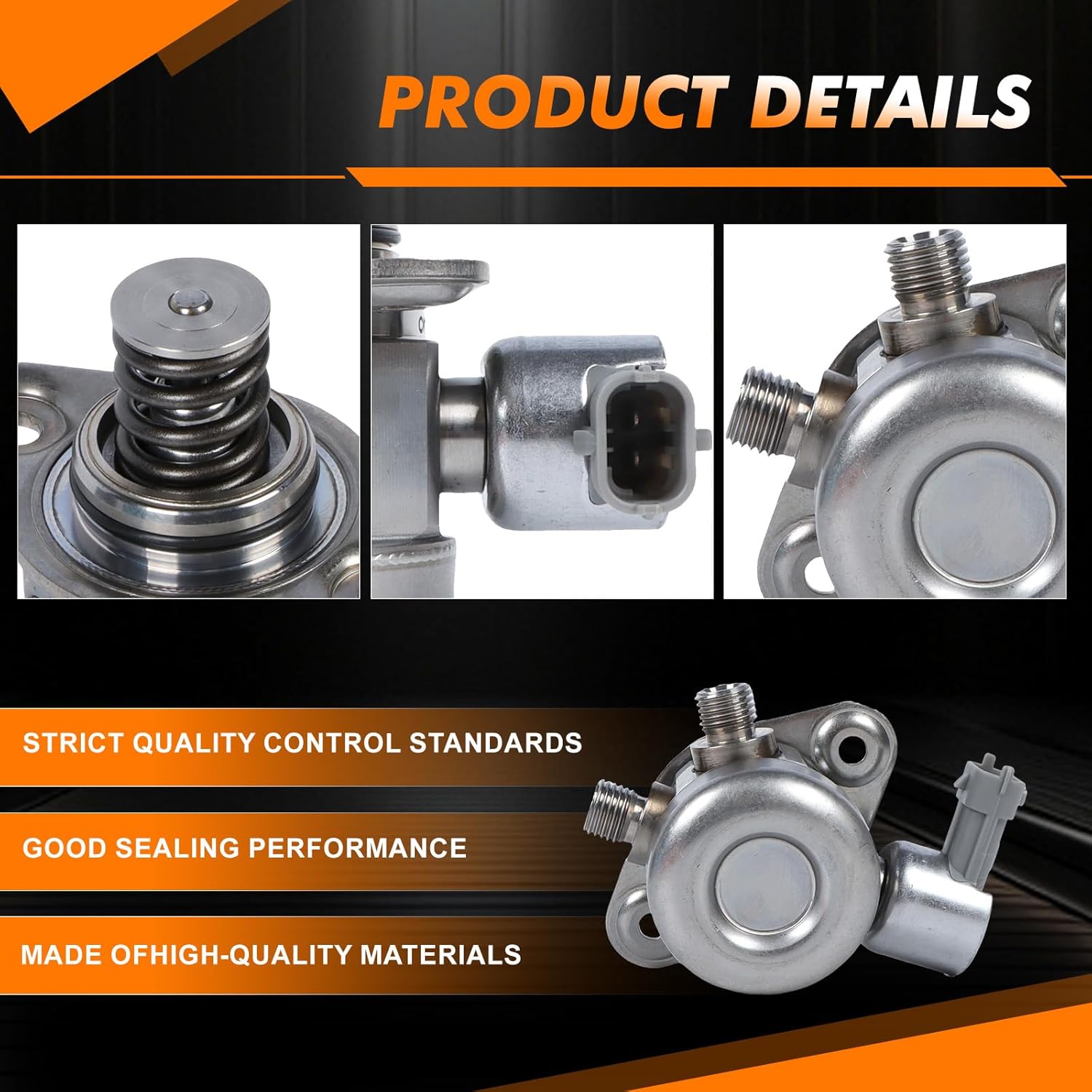 LR066512 LR035527 LR081595 High Pressure Fuel Pump Compatible with 13-21 XJ XE XFR F-Type Compatible with Sport V6 3.0L V8 5.0L