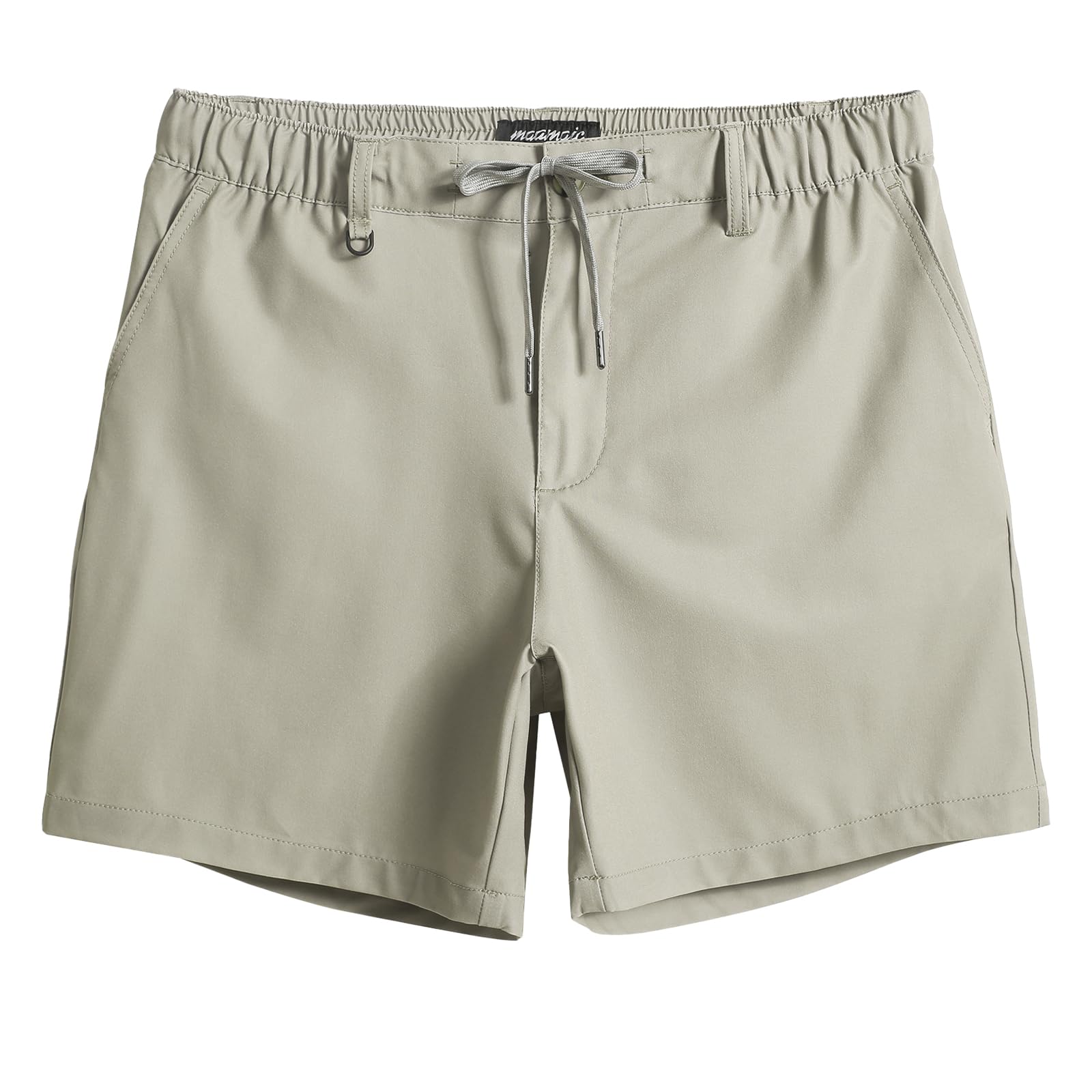 MaaMgic Shorts Herren,Kurze Hosen Herren Mit elastischem Bund Atmungsaktiv Schnelltrocknend, Stretchy & Knitterfrei Verstellbare Zugschnur 6 Taschen für Outdoor,Strand, Reisen,Wanderhose