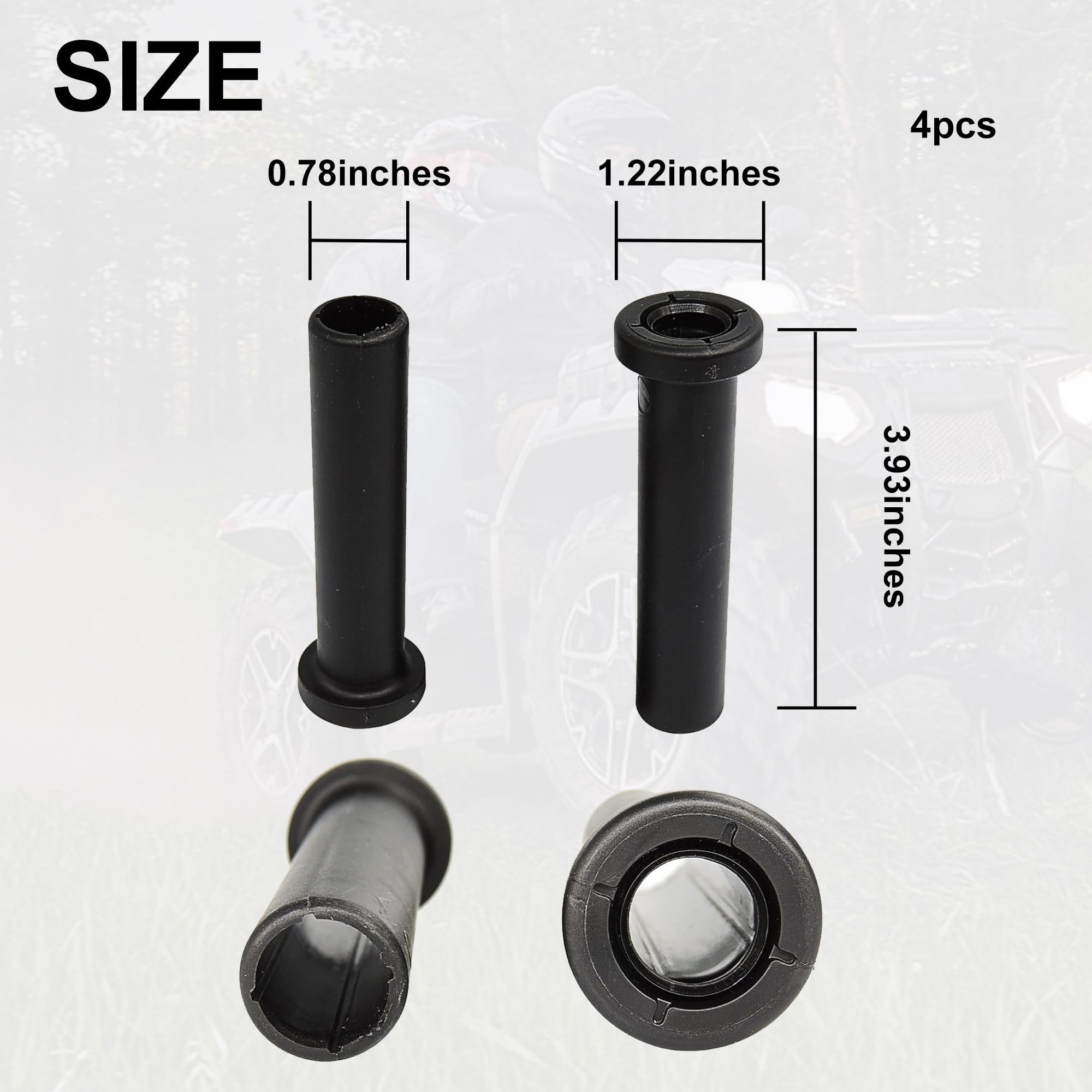 Rear Suspension Control A-Arm Bushing Stabilizer Tube Kit