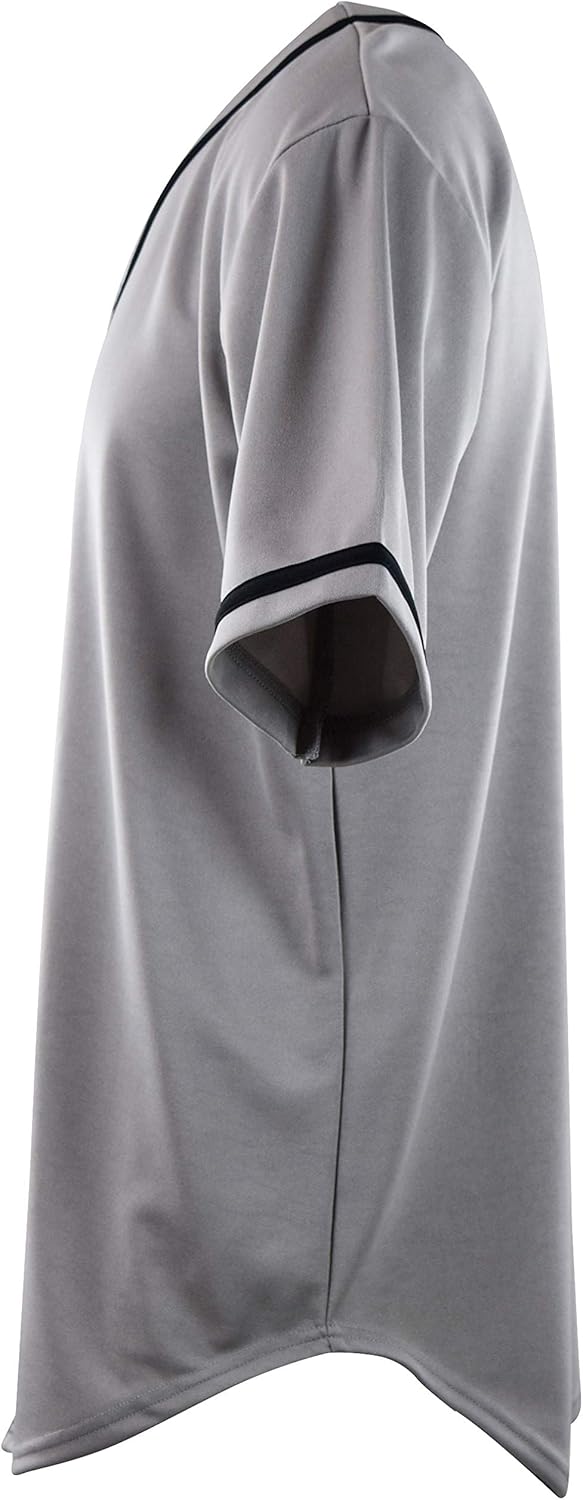 ChoiceApparel Mens Plain Baseball Jerseys - Image 3