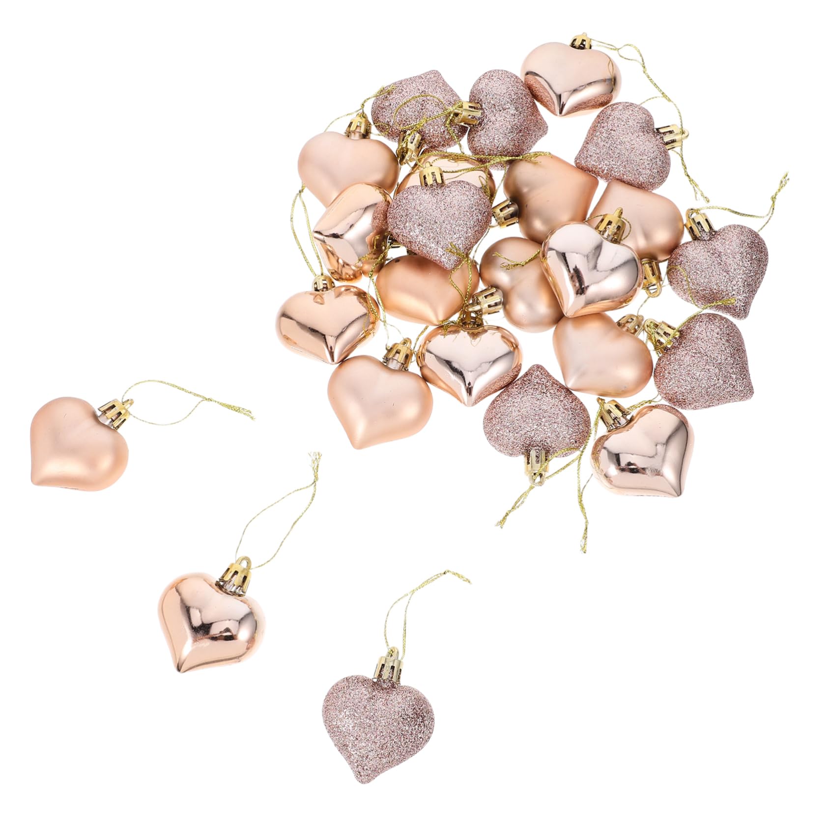 Alipis 5 Sätze Valentinstag Dekoration Wandbehänge Weihnachts Mittelstücke Weihnachtsschmuck Weihnachtsbaum Weihnachtsdekoration Weihnachtsschmuck Valentinstag Kugeln Stück * 5