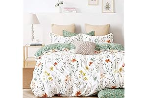 SLEEPBELLA Reversible Duvet Cover, Queen Size 600TC Cotton Bedding Set