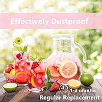 Vista 4 de 6 fundas para popotes compatibles con vasos Stanley de 30 y 40 onzas, reutilizables y bonitos protectores de tapas para popotes Stanleys de 0.4