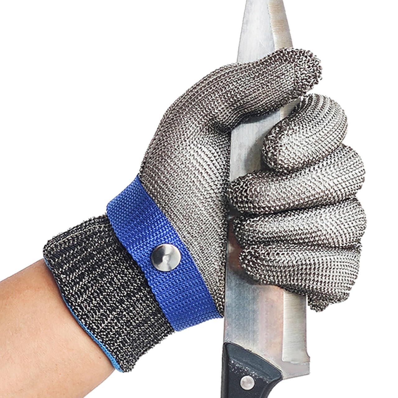 GVCELS ANSI Cut Level A9 Safety Gloves - Food Grade Cut Resistant Gloves for Kitchen, Butcher, Mandolin Slicing & Workshop