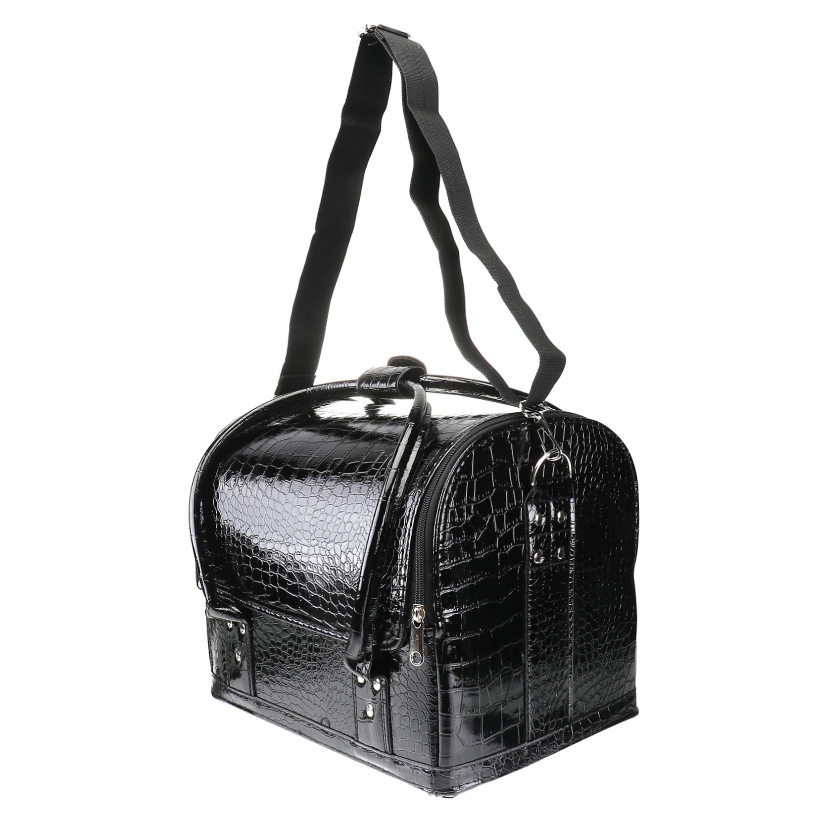 Healeved Beauty Case Per Il Trucco - Custodia in Pelle Pu Con Ruote Maniglia E Tracolla Capacità Per Viaggi O Casa