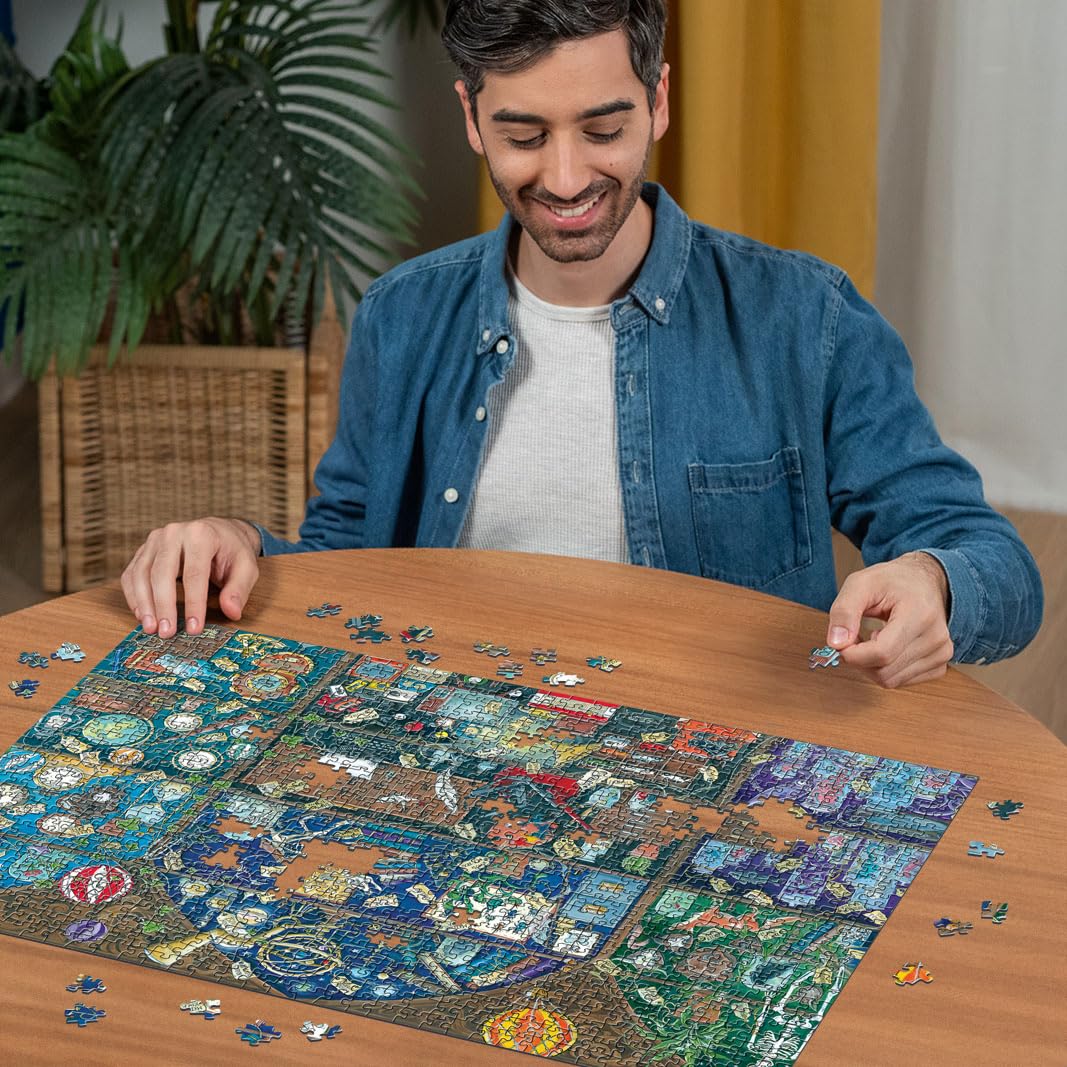 Ravensburger 12000785 - Cabinet of Curiosities - 1000 pieces jigsaw puzzle - Puzzle for adults and kids age 14 years up - Image 4
