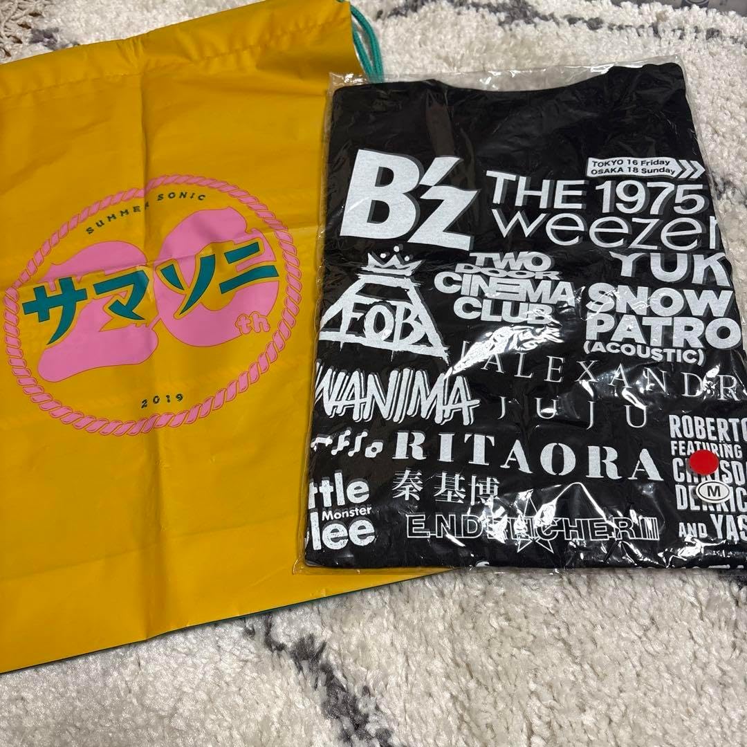 サマソニ2019Tシャ ツ黒、
