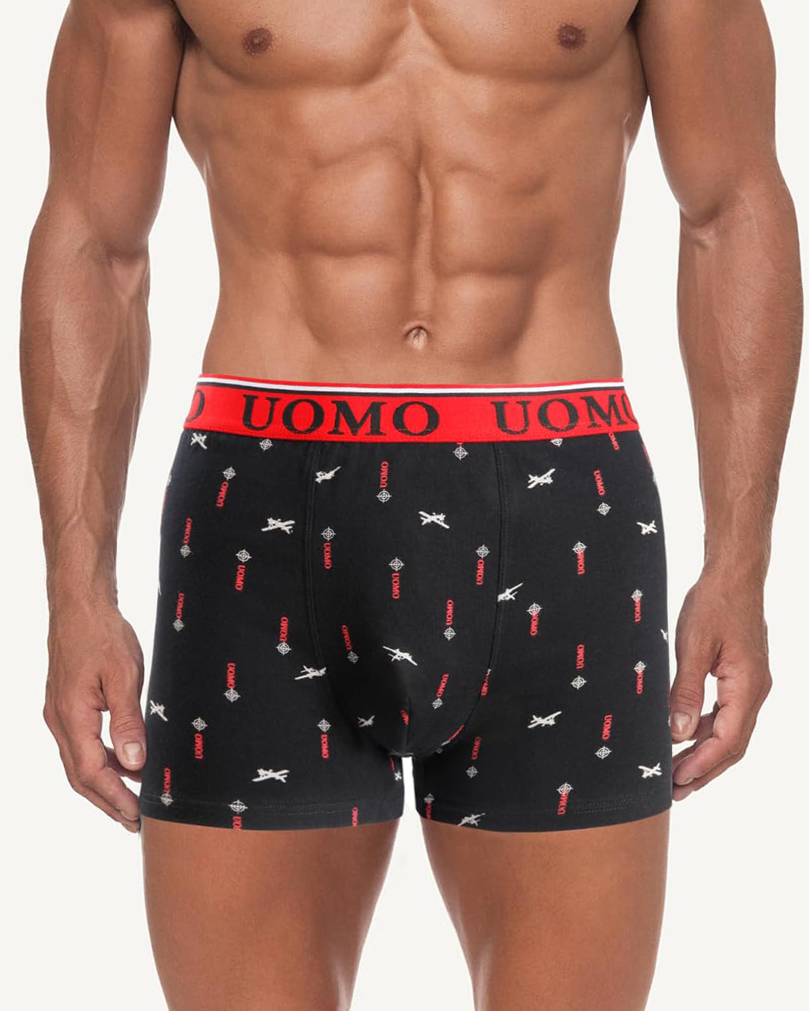 Channo Boxer en Coton pour Homme, Confortable et Doux. Collection Uomo