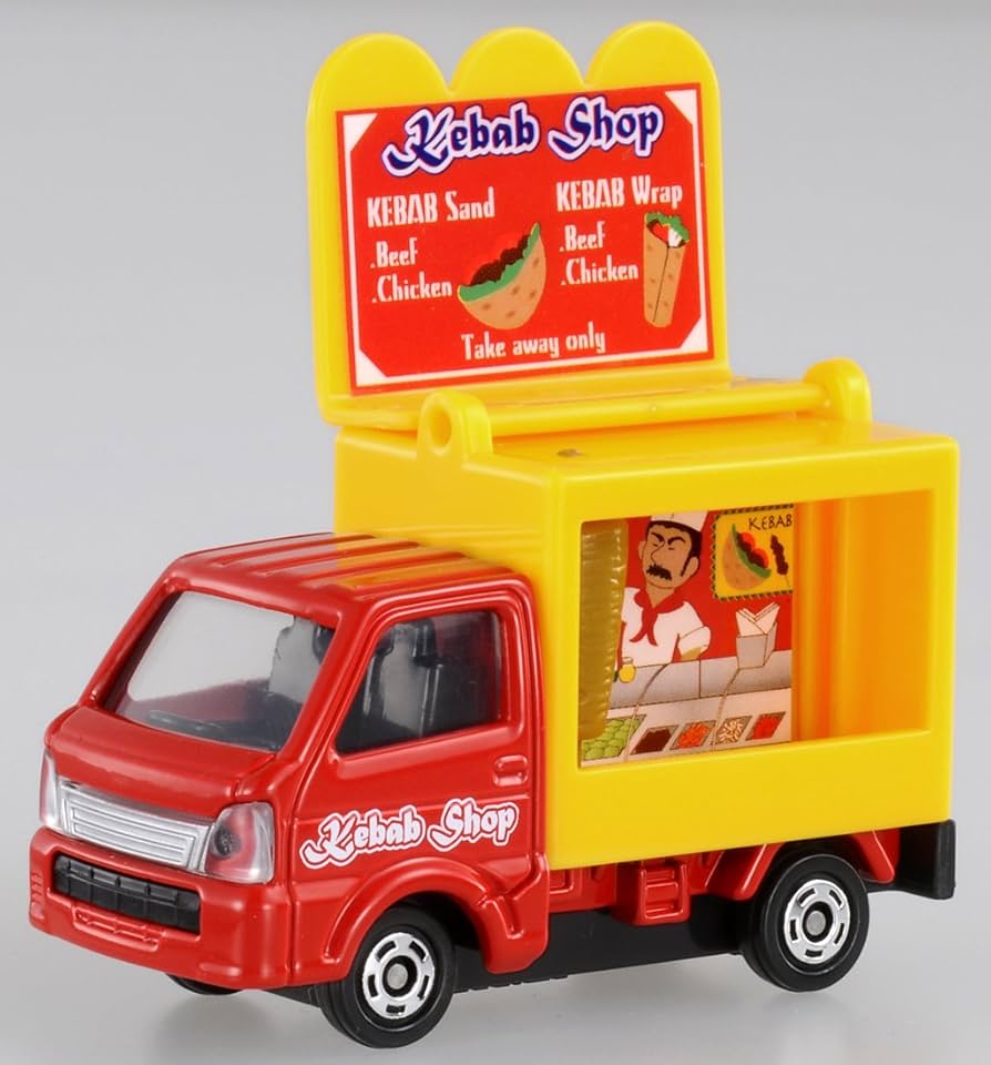 Amazon | トミカ No.57 スズキ キャリイ 移動販売車(BP) | ミニカー