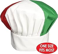 Vista 4 de Beistle Sombrero de chef de tela de gran