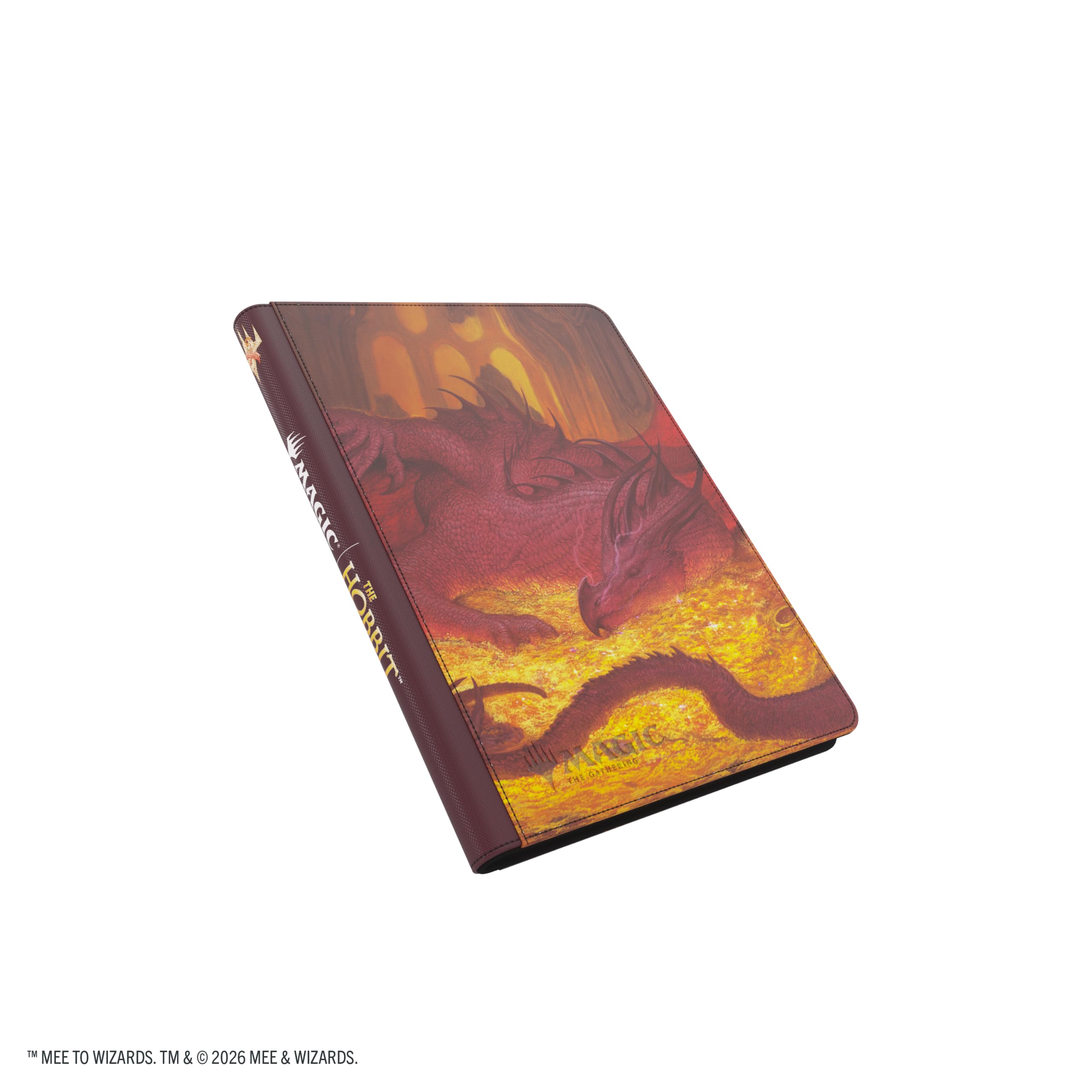 Gamegenic Magic: The Gathering | The Hobbit Zip-Up Album 18-Pocket - Villain's Treasure 3