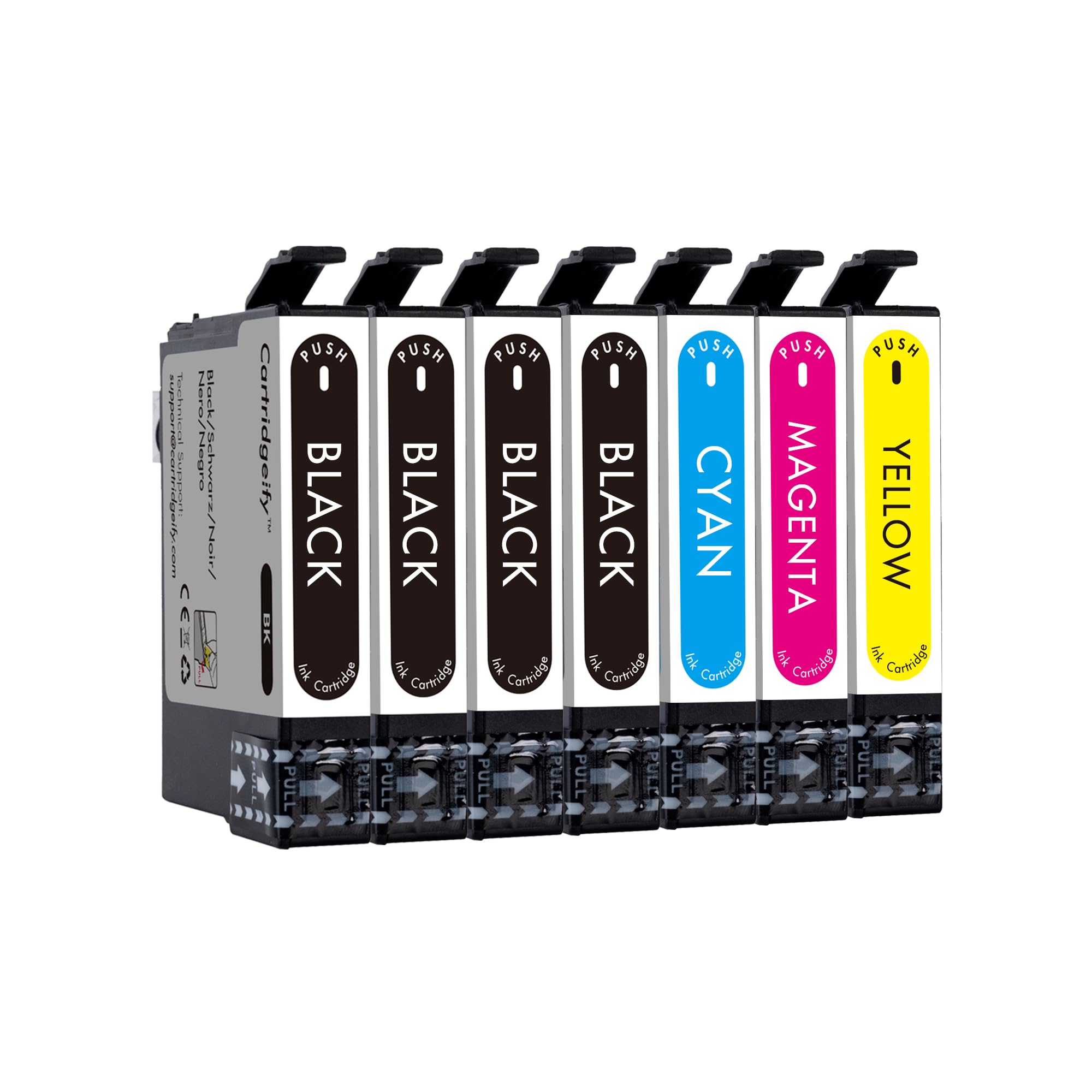 EPT603XL Printer Cartridges Compatible with Epson EPT603XL EPT603 XL for Expression Home XP-2100 XP-3100 XP-4155 XP-4150 XP-4100 XP-3155 XP-3150, Workforce WF-2810 WF-2820 WF-2830 WF-2835 WF-2840