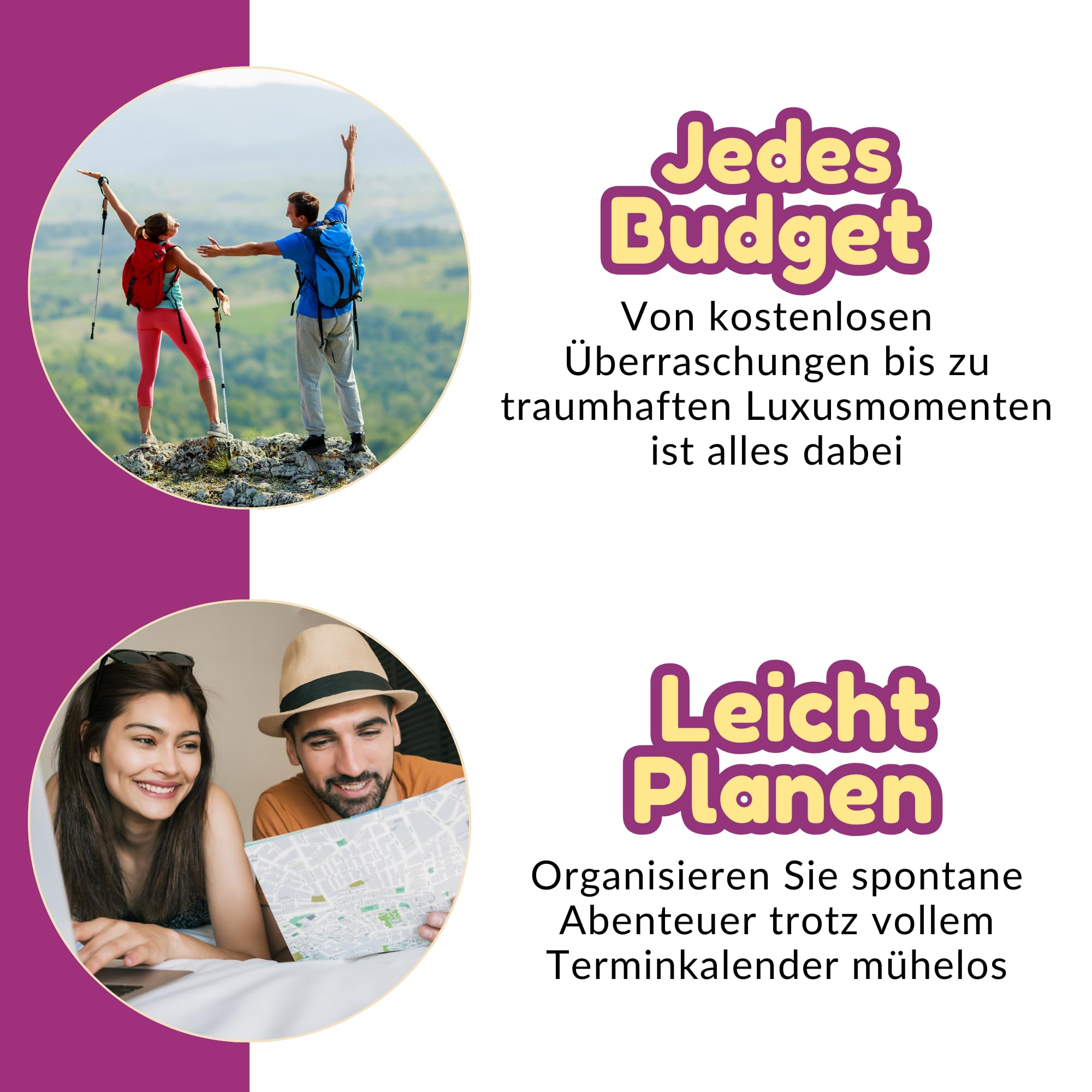 Gemeinsame Abenteuer - 500 Ideen, die jede Beziehung auf das nächste Level bringen: Die ultimative Bucketlist für Paare | mit Adrenalin-Kicks, viel Lachen und romantischen Überraschungen
