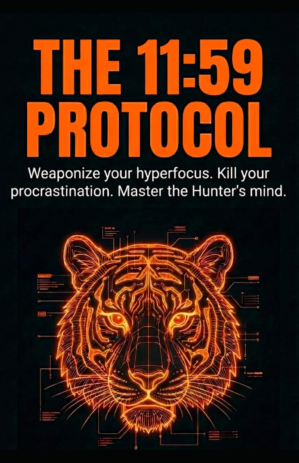 THE 11:59 PROTOCOL: Weaponize your hyperfocus. Kill your procrastination. Master the Hunter's mind. (The Tiger Series)
