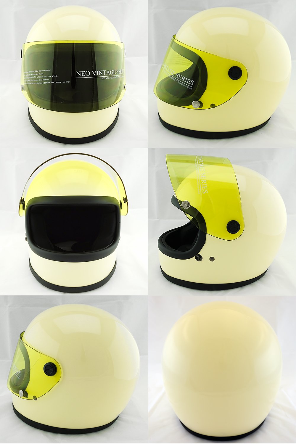 Amazon.co.jp: NEO VINTAGE レトロスタイル フルフェイス SG規格品 