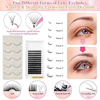 Vista 10 de EyeLash Extension Kit for Beginners, Professional Lash EyeLash Extension Practice Kit with Everything, Mannequin Head, Eye Lashes Glue, Lash Kit for