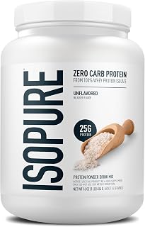 Isopure Zero Carb 무향 0.5kg(1파운드)