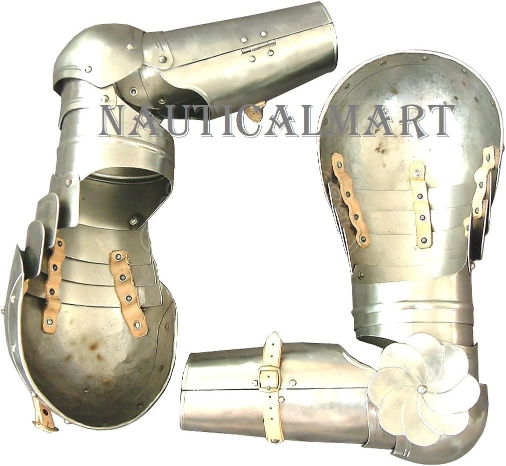 Medieval Full Arm Armor LARP Arm Guard