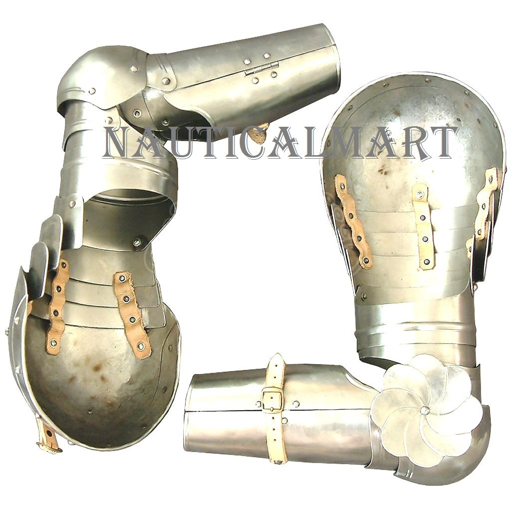 Medieval Full Arm Armor LARP Arm Guard