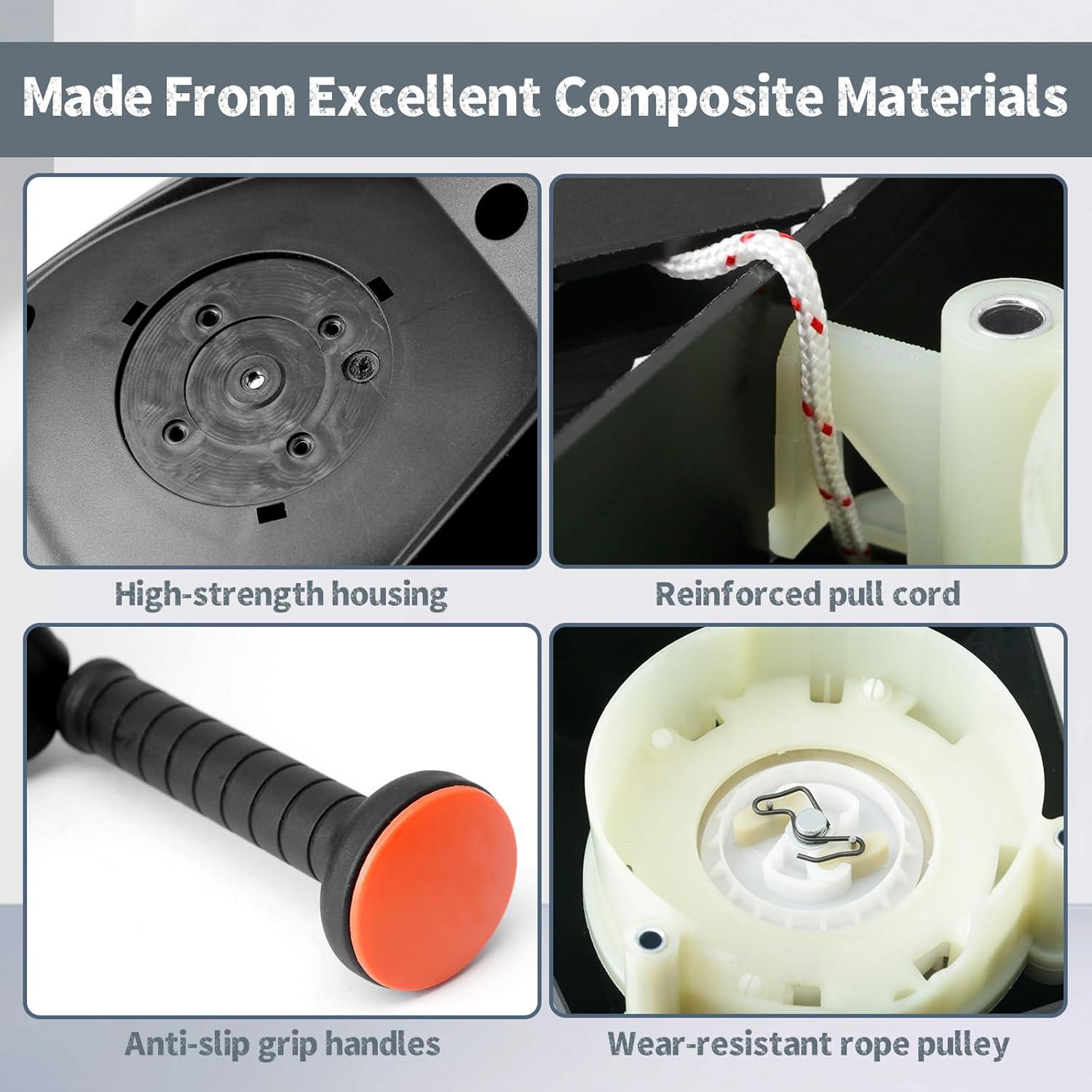 4283 190 4023 Blower Recoil Pull Starter Compatible with Stihl BR800C BR800C-E for Magnum Backpack Leaf Blower for Easy Start Rewind Starter Replace 4283-190-4023 42831904023 GM-B8C2
