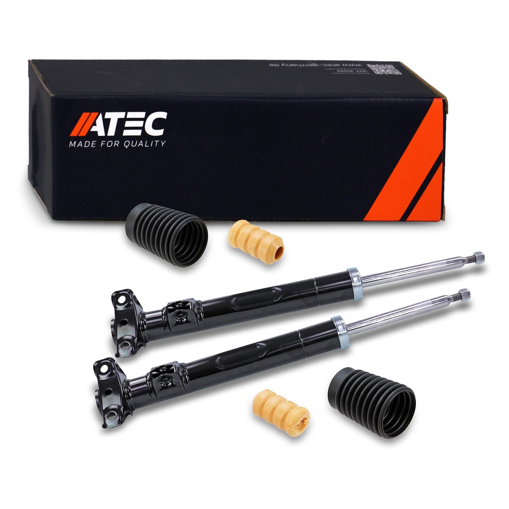 ATEC Germany 2x Amortiguador de gas a presi—n puntal delantero incl juego