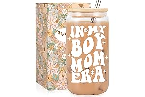 Boy Mom Iced Coffee Cup