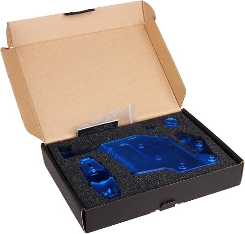 Miniatura 9 de WORKER Modblasters - Kits de pez espada para Nerf Stryfe Modificar Toy Color Azul Transparente