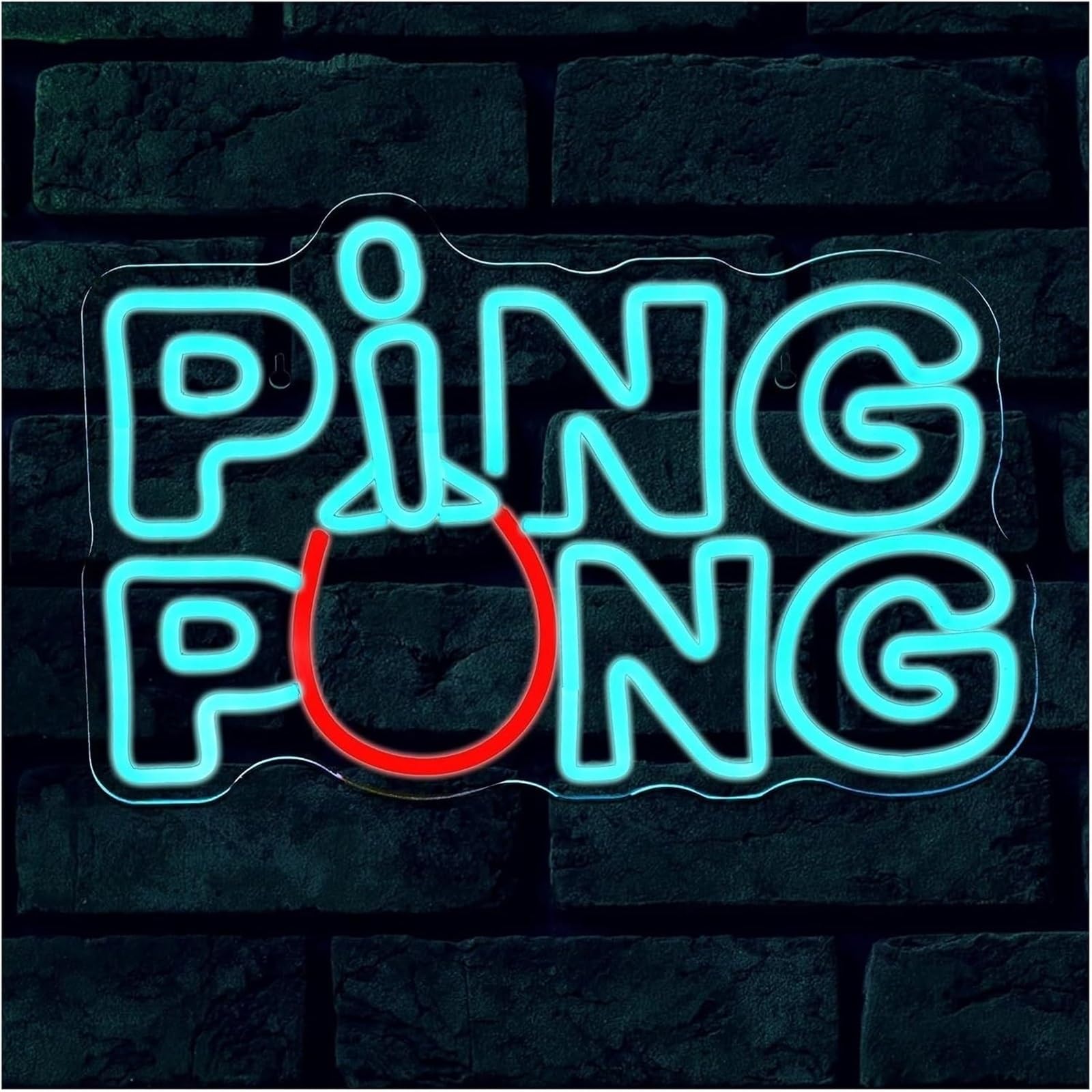 Zynther Neon lamp for neon lamp loanword PingPong for Sign for Powered