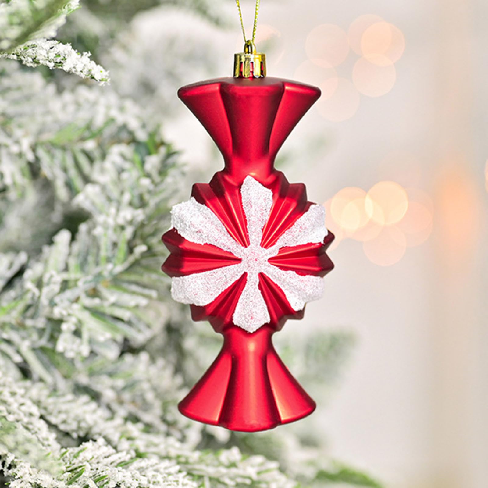 Weihnachtskugeln Dekoration,78 Stücke Rote Und Weiße Partydekoration - Set Mit Weihnachtskugeln | Für Wand Schlafzimmer Wohnzimmer Innenbereich Außenbereich Kaminsims Küche Kamin Feiertage Winter