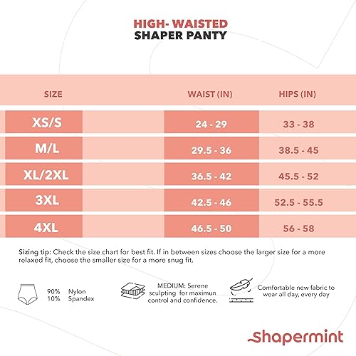 Miniatura 2 de Shapermint - Faja moldeadora con control de abdomen para mujer