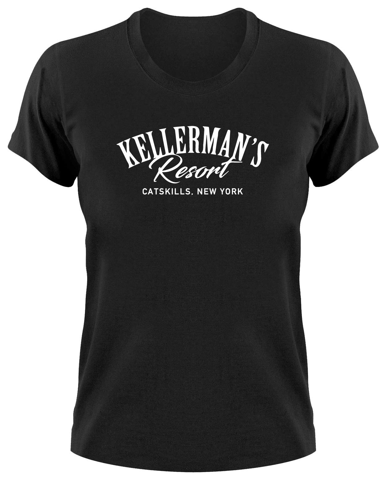Styletex23 Women's Black Kellermans's Resort T-Shirt, S,