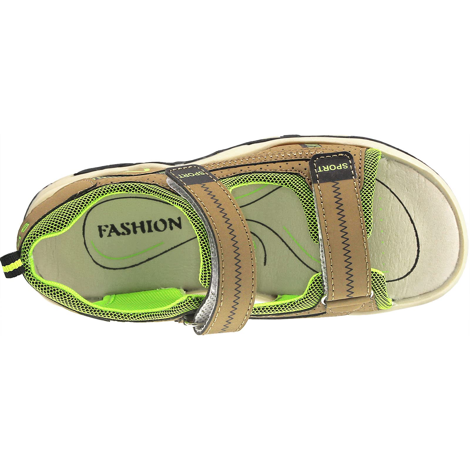 Sandalias con Punta Abierta para Niños Casual Verano Strap Sandalias de Playa (29-39 EU)