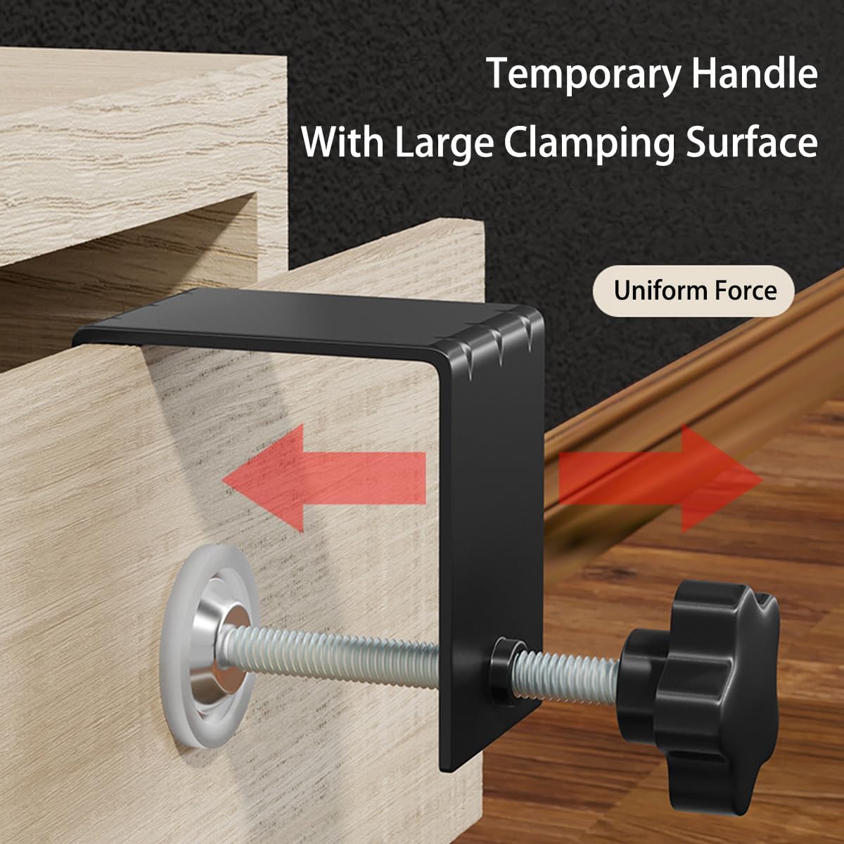 引き出し固定クリップ、キャビネット、引き出しパネル取り付けクリップ、引き出し取り付け補助、引き出し表面用高速クリップ、固定クリップ、