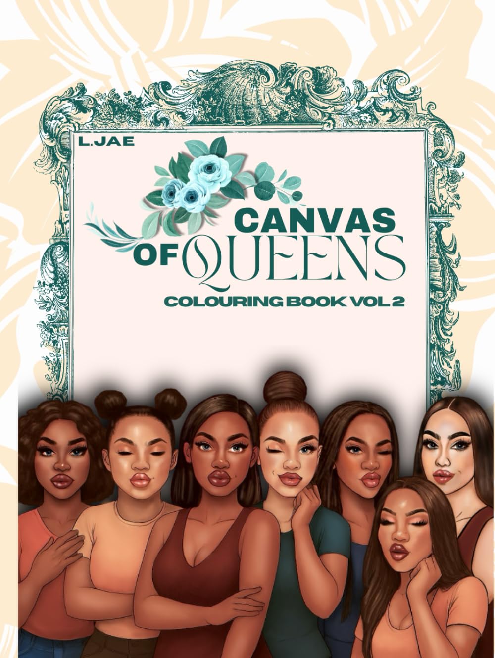 Canvas of Queens - Colouring book