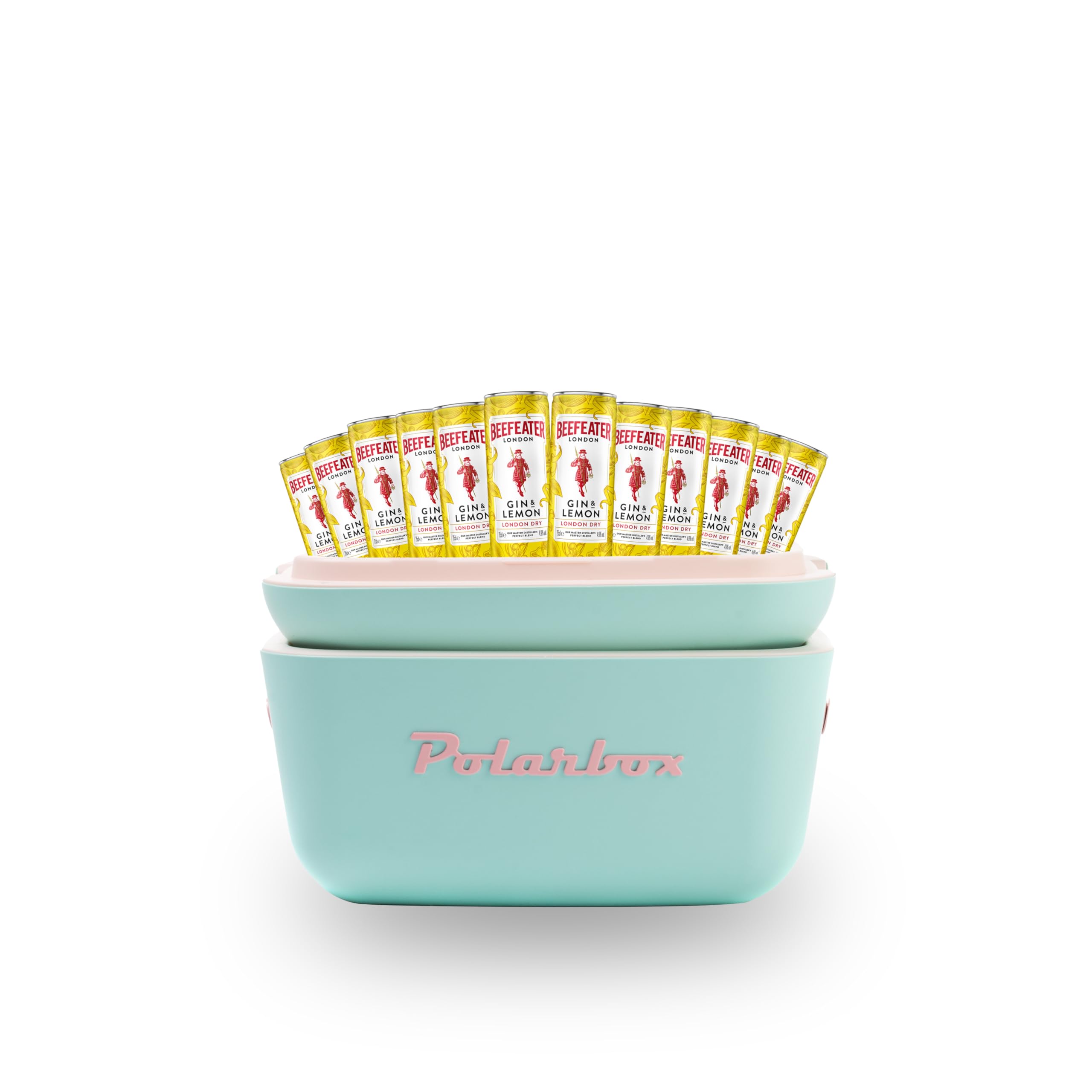 Beefeater Gin&Lemon REDI Cóctel 12 unidades con POLARBOX de Regalo - 250 ml