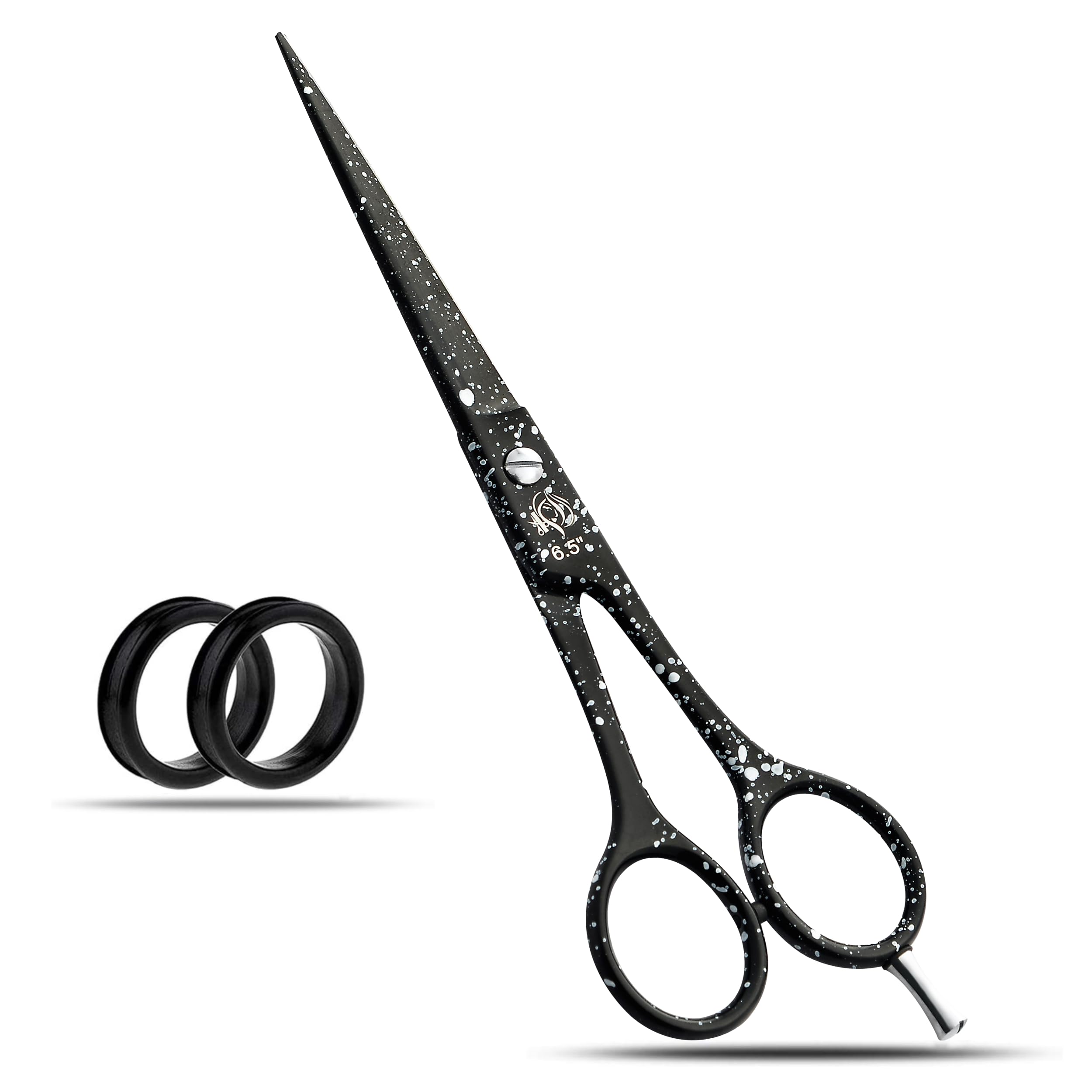 Wishbeauty Hairdressing Scissors- 6.5" Barber Salon Hair Scissors Professional- Sharp Stainless Steel Hair Cutting Scissor for Hairdressers, Men, Women (6.5 inches Shear)