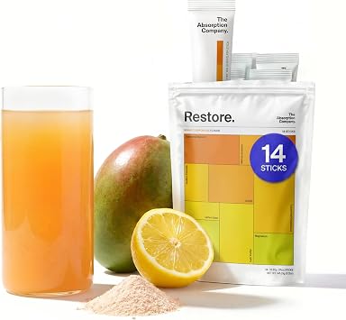 The Absorption Company Restore, Electrolyte Powder Hydration Packs, 14PK